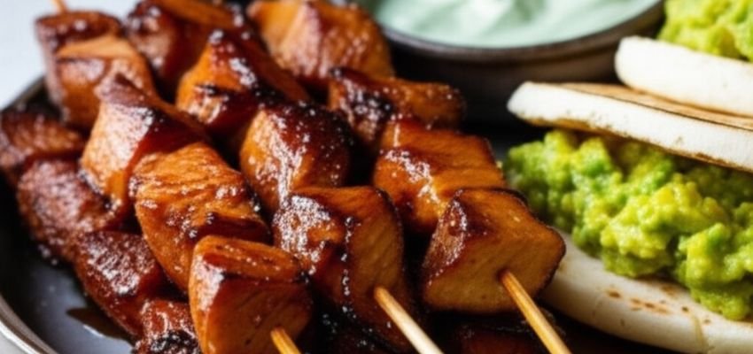 Pinchos de Cerdo a la parrilla